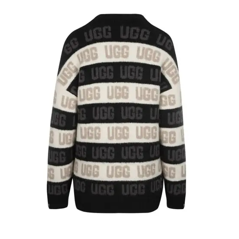 UGG Graphic Logo Cardigan Γυναικεία Πλεκτή Ζακέτα - 2